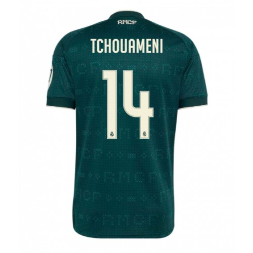 Real Madrid Aurelien Tchouameni #14 Venkovní Dres 2026-27 Krátkým Rukávem Real Madrid Aurelien Tchouameni #14 Venkovní Dres 2026-27 Krátkým Rukávem